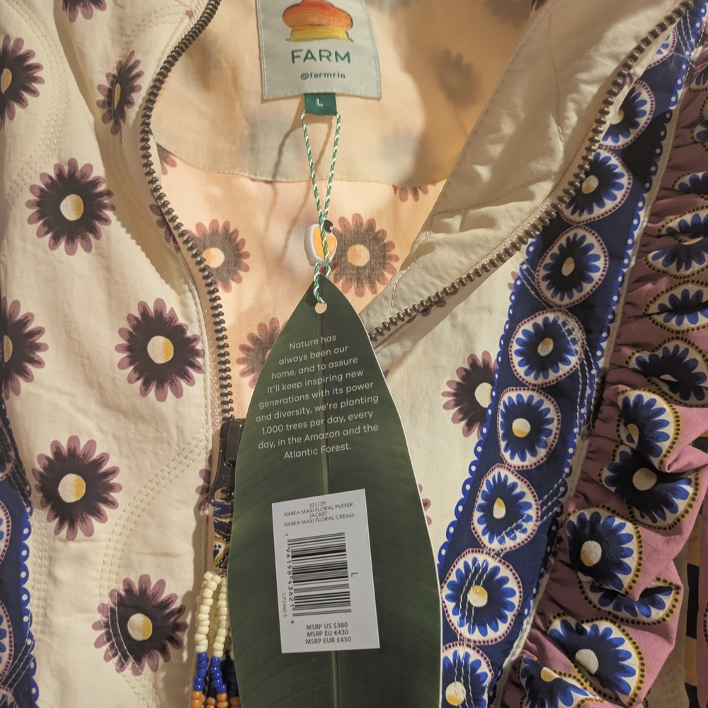 Farm Rio Multicolor Patterned Jacket - Picture 2 of 9